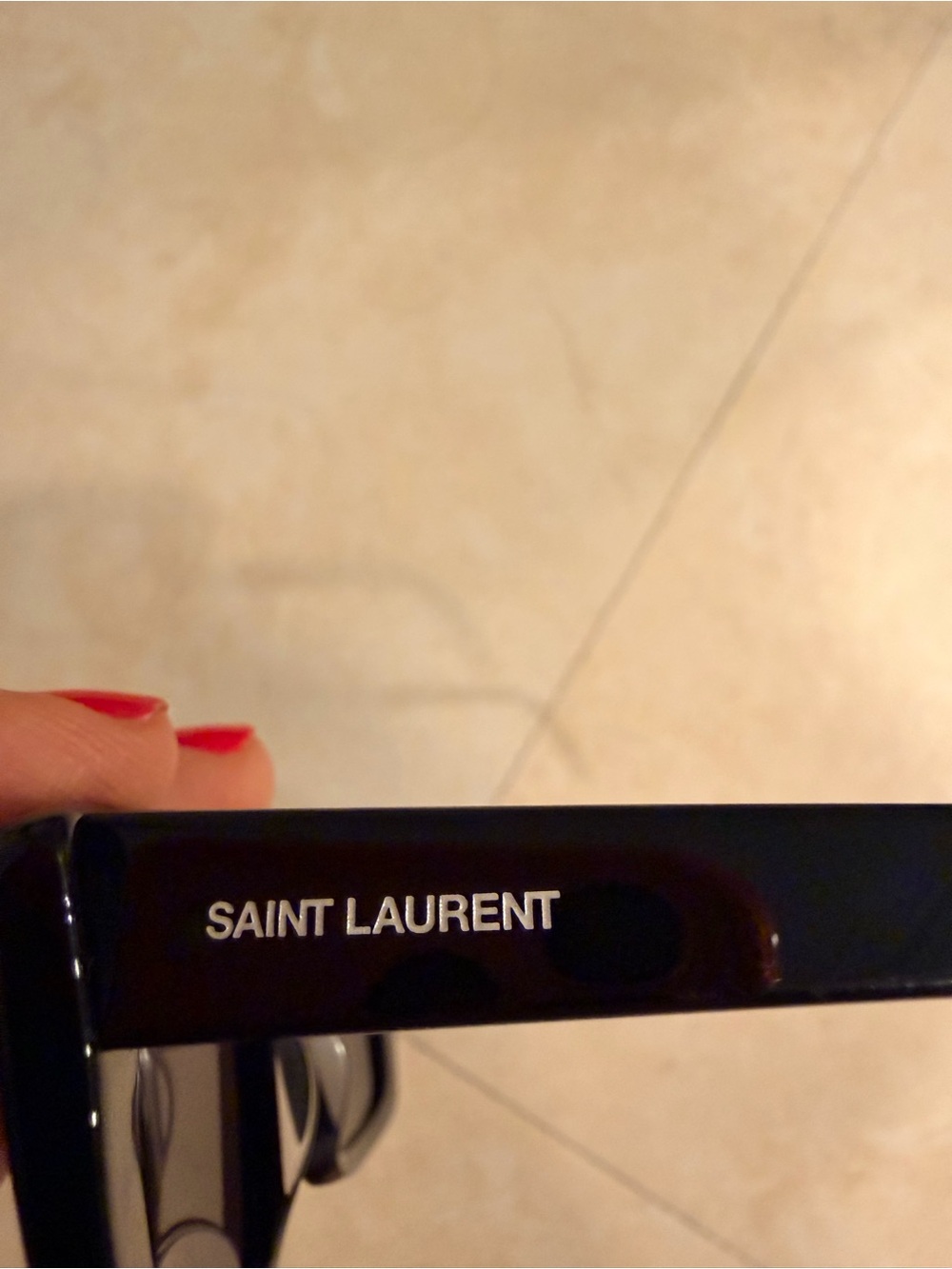 Saint Laurent Sunglasses with Leather Case - Picture 6 of 10